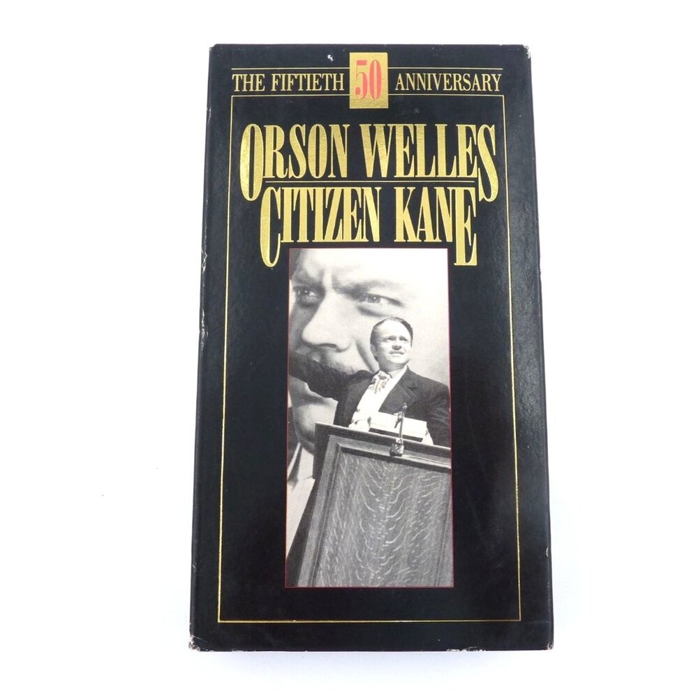 Citizen Kane VHS The Fiftieth 50 Anniversary 1991